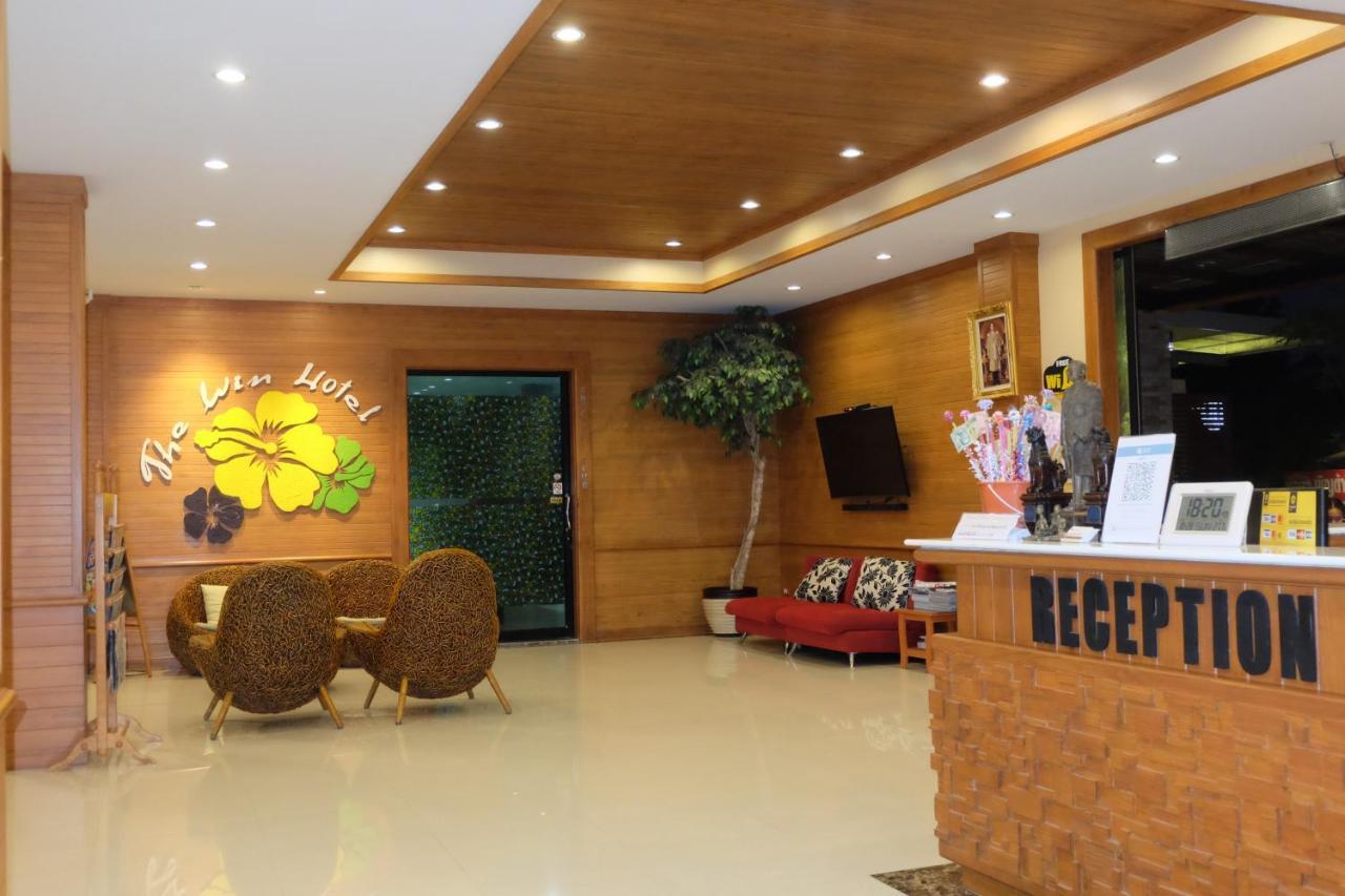 The Win Hotel Bang Saphan Exterior foto